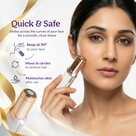 FairyGlow Electric Facial Hair Remover For Women